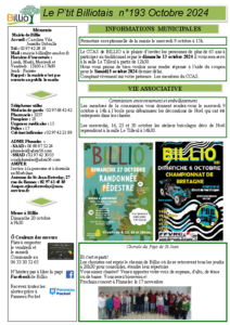 P’tit Billiotais n°193 octobre 2024