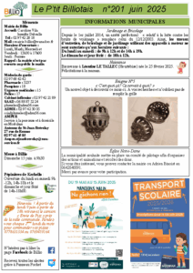 P’tit Billiotais n° 201 juin 2025