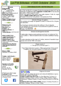 P’tit Billiotais n° 205 octobre 2025