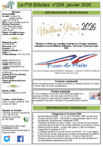 P&rsquo;tit Billiotais № 207 Janvier 2026