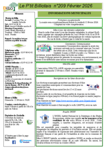p&rsquo;tit billiotais n° 209 février 2026