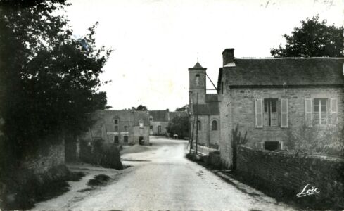 Carte postale bourg de Billio