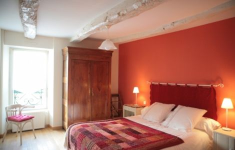 chambre gite Billio lit