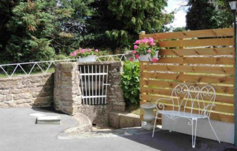 coin fumeur gite le Gallou Billio