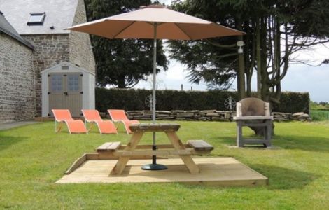 Gite le Gallou Billio jardin