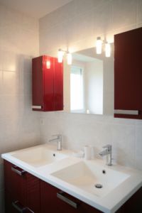 Salle de bain gîte Le Gallou